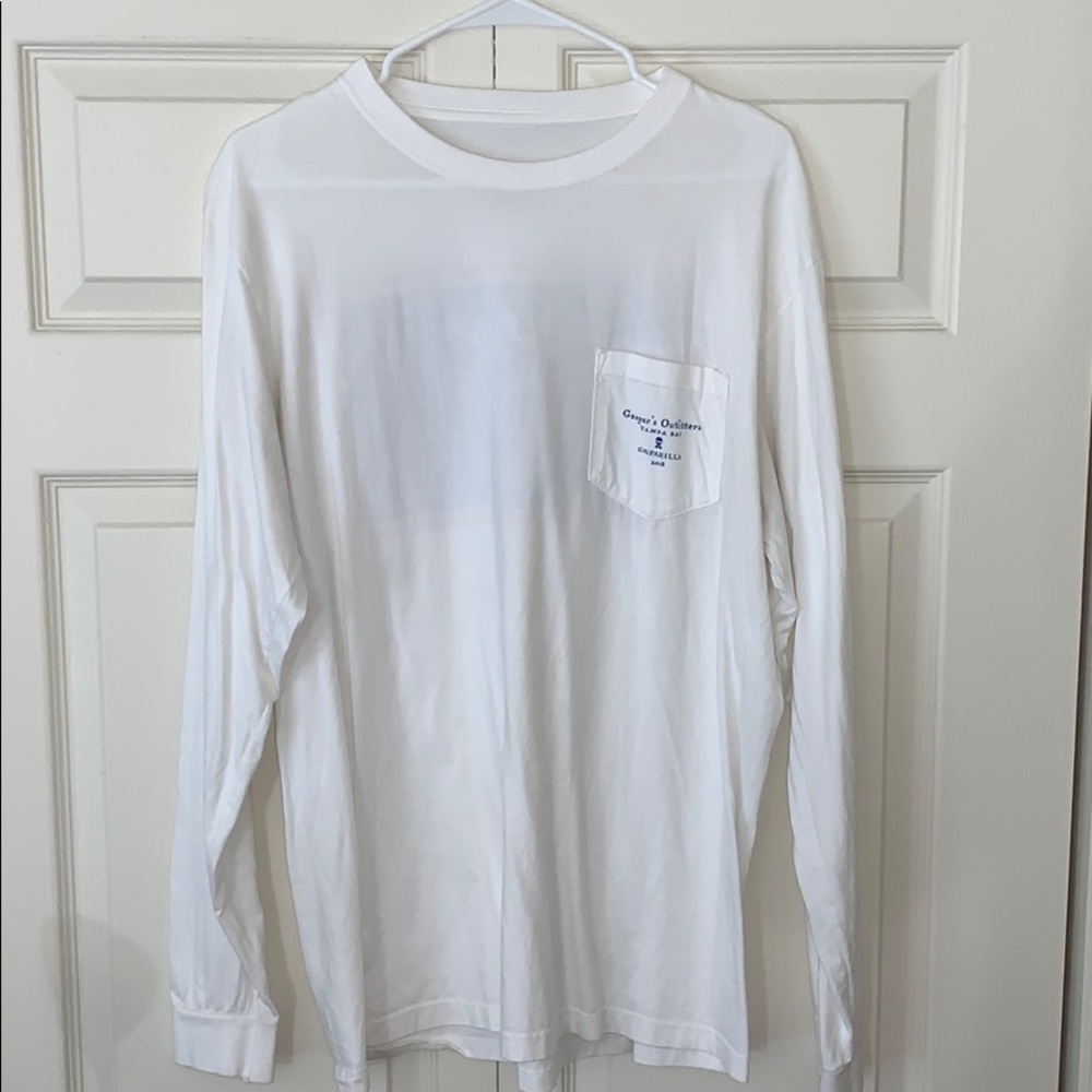 Gasparilla Outfitters’ White L Men’s Long Sleeve
